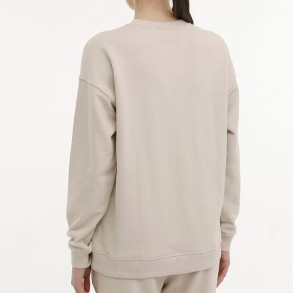 Hanorac pentru femei Lotto W-DELFIN C NECK SWEAT 4FX Beige photo 2 Hanorac pentru femei Lotto W-DELFIN C NECK SWEAT 4FX Beige photo 2