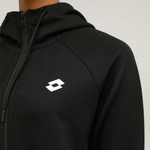 Hanorac pentru femei Lotto W-SD100 KAREN SCUBA FULL Black photo 4 Hanorac pentru femei Lotto W-SD100 KAREN SCUBA FULL Black photo 4