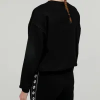 Толстовка для женщин Lotto DINAMICO W VI SWEAT RN Черный photo 2
