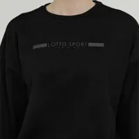 Толстовка для женщин Lotto DINAMICO W VI SWEAT RN Черный photo 4