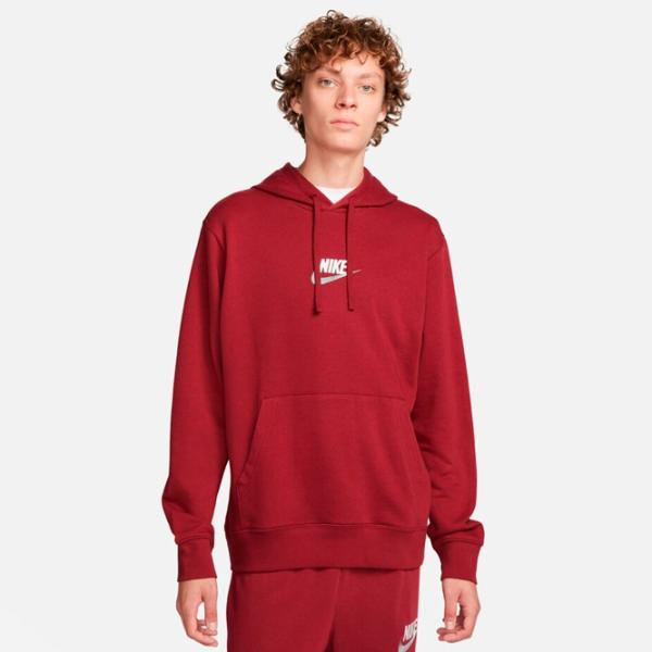 Hanorac pentru bărbați Nike M Nk Club+ Ft Po Lbr Drept/ Red photo 2