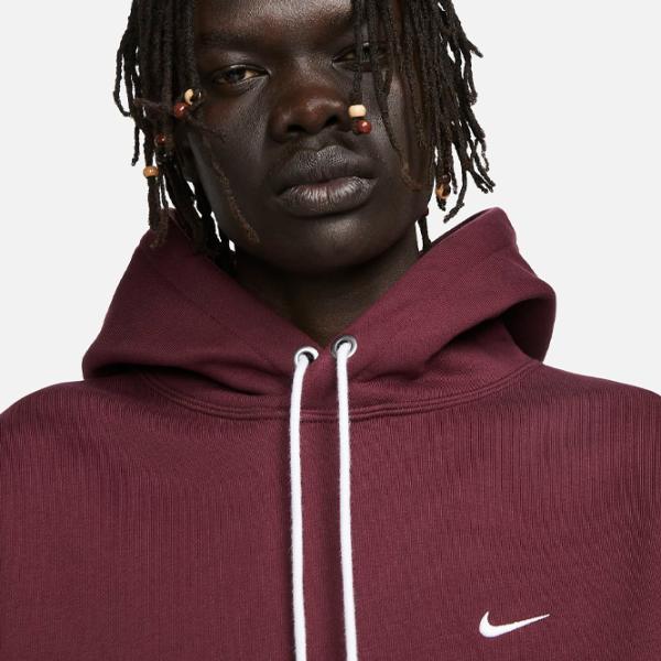 Толстовка для мужчин Nike M Nk Solo Swsh Flc Po Свободный/ Красный photo 6