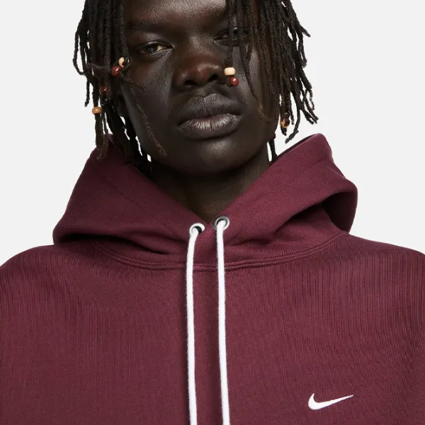 Толстовка для мужчин Nike M Nk Solo Swsh Flc Po Свободный/ Красный photo 6