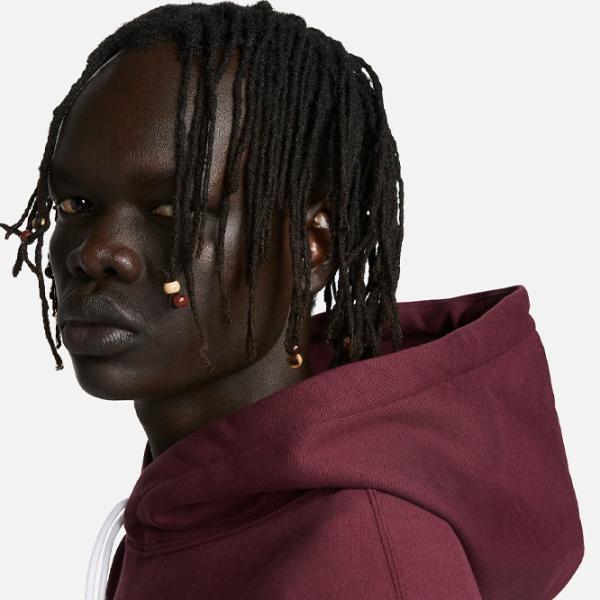 Толстовка для мужчин Nike M Nk Solo Swsh Flc Po Свободный/ Красный photo 5