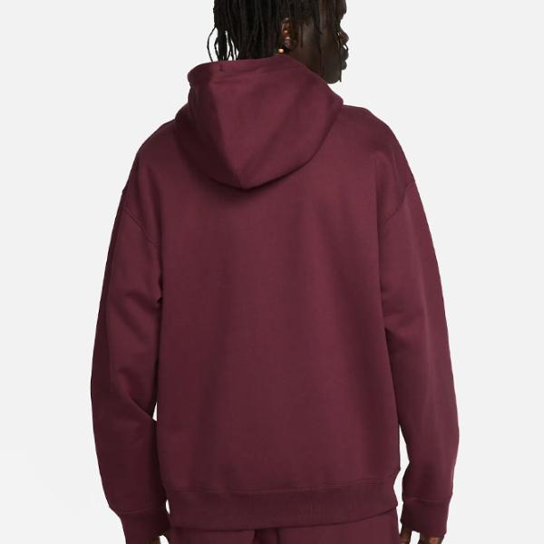 Толстовка для мужчин Nike M Nk Solo Swsh Flc Po Свободный/ Красный photo 3