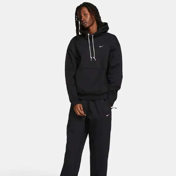 Толстовка для мужчин Nike M Nk Solo Swsh Flc Po Свободный/ Черный photo 2