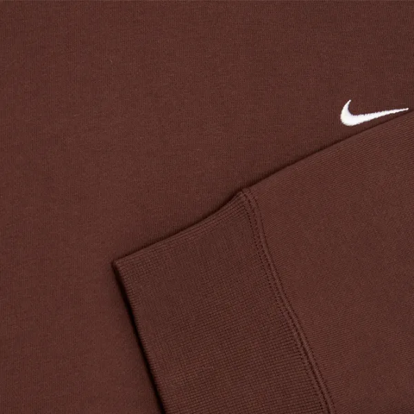 Hanorac pentru bărbați Nike M Nk Solo Swsh Flc Po Oversize/ Brown photo 3