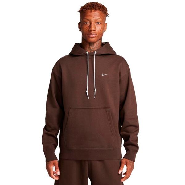 Hanorac pentru bărbați Nike M Nk Solo Swsh Flc Po Oversize/ Brown photo 4