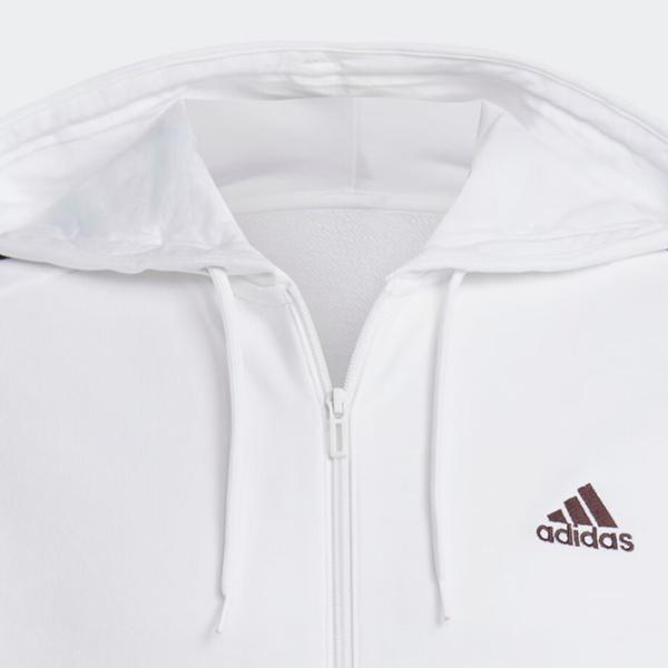 Толстовка для мужчин Adidas Essentials French Terry 3-Stripes Прямой/ Белый photo 5