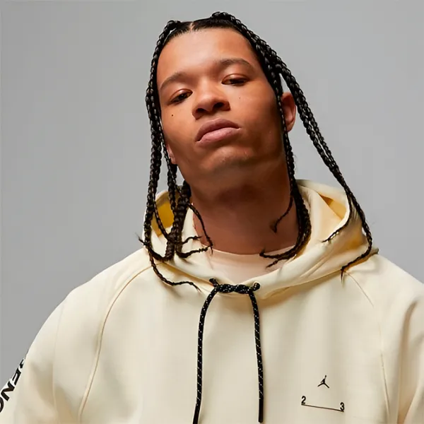 Толстовка для мужчин Nike Jordan 23 Engineered Fleece Прямой/ Бежевый photo 5