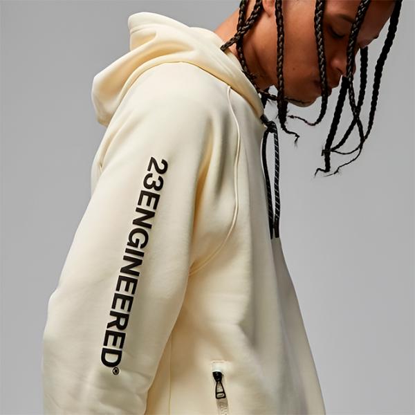 Толстовка для мужчин Nike Jordan 23 Engineered Fleece Прямой/ Бежевый photo 6