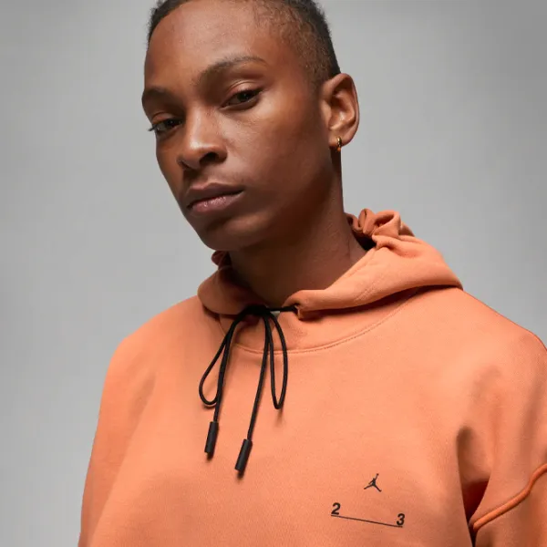 Hanorac pentru bărbați Nike Jordan 23 Engineered Fleece Drept/ Orange photo 4