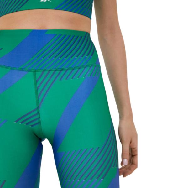 Colanți sport pentru femei Reebok WOR Train AOP Tigh L/ Green photo 4 Colanți sport pentru femei Reebok WOR Train AOP Tigh L/ Green photo 4