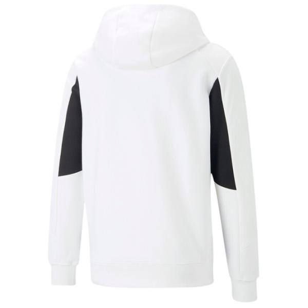 Hanorac pentru bărbați Puma Bmw Mms Hdd Sweat Jkt Drept/ White photo 2