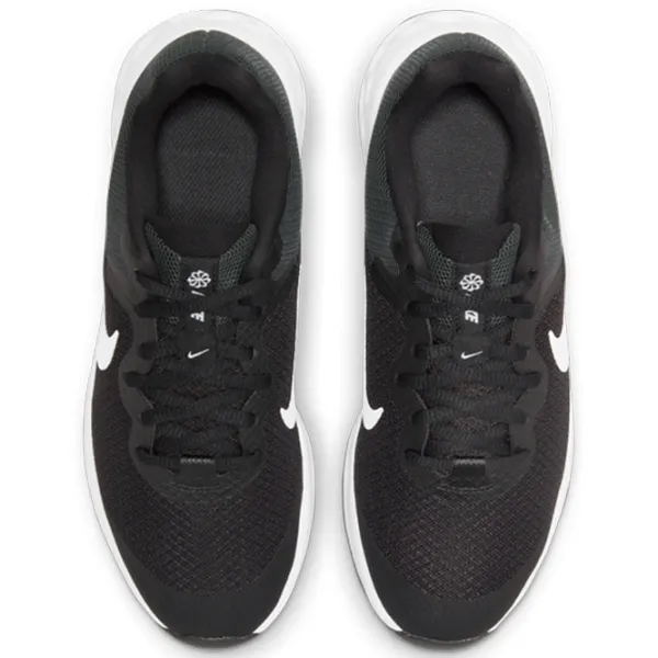 Adidași pentru bărbați Nike Revolution 6 Nn 44.5/ Black White photo 4