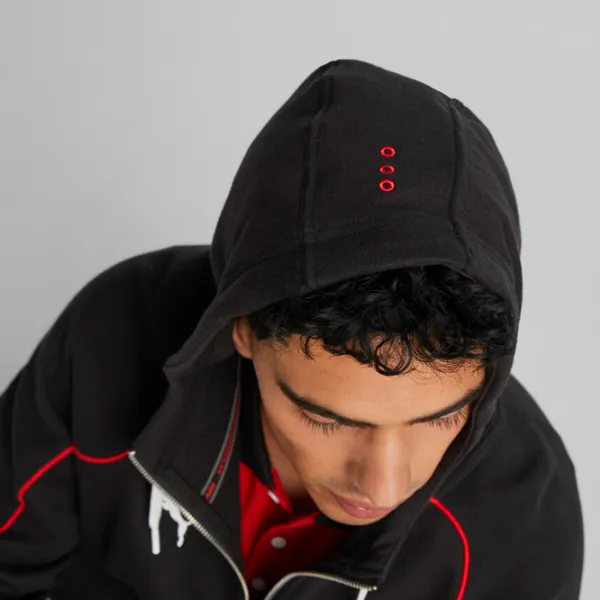 Толстовка для мужчин Puma Ferrari Race Hooded Sweat Jacket Прямой/ Черный photo 4