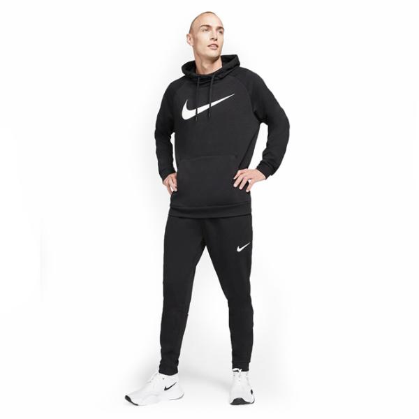 Толстовка для мужчин Nike Dri-Fit Training Swoosh Прямой/ Черный photo 3