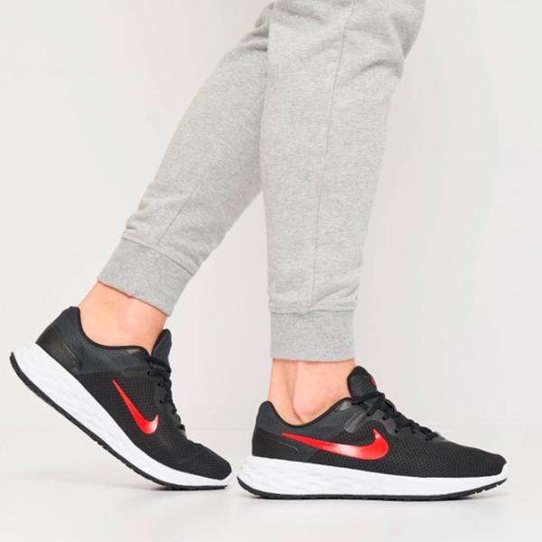 Adidași pentru bărbați Nike Revolution 6 Nn 45.5/ Black Red photo 6