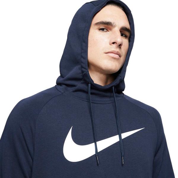 Толстовка для мужчин Nike Dri-Fit Training Swoosh Прямой/ Темно-синий photo 5