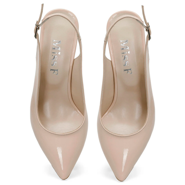 Pantofi pentru femei Miss F DS24009 4FX 38/ Nude photo 4