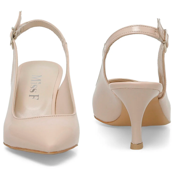Pantofi pentru femei Miss F DS24009 4FX 38/ Nude photo 5