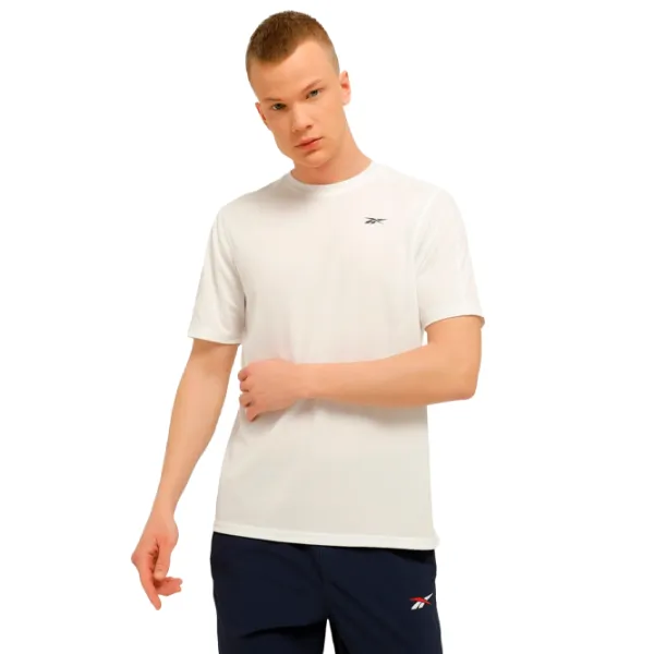 Tricou pentru bărbați Reebok SS TECH TE White photo 2 Tricou pentru bărbați Reebok SS TECH TE White photo 2