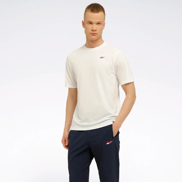 Tricou pentru bărbați Reebok SS TECH TE White photo 4 Tricou pentru bărbați Reebok SS TECH TE White photo 4