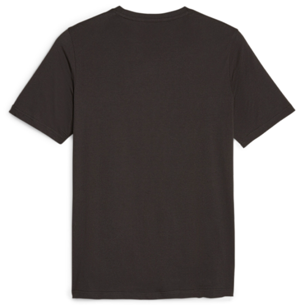 Tricou pentru bărbați Puma Ess+ Minimal Gold Tee 100% bumbac/ Black photo 2