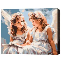 Картина по номерам BrushMe Ангелы 50 x 40 см/ Горизонтальная photo 2
