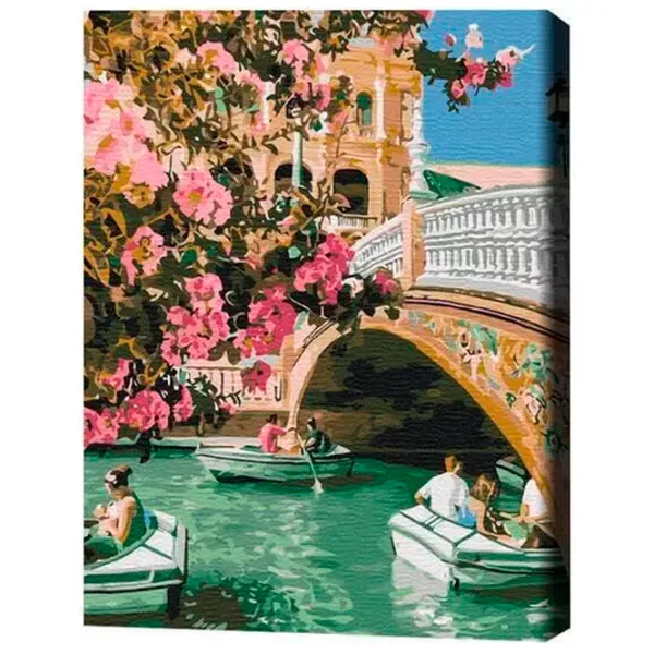 Картина по номерам BrushMe Весенняя Венеция 50 x 40 см/ Вертикальная photo 3 Картина по номерам BrushMe Весенняя Венеция 50 x 40 см/ Вертикальная photo 3