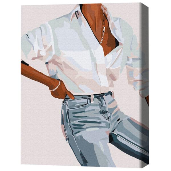 Картина по номерам BrushMe Стильная гармония 50 x 40 см/ Вертикальная photo 3