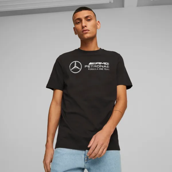 Tricou pentru bărbați Puma Mapf1 Logo Tee 100% bumbac/ Black photo 3