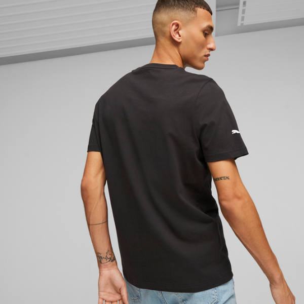 Футболка для мужчин Puma Mapf1 Logo Tee 100% хлопок/ Черный photo 4 Футболка для мужчин Puma Mapf1 Logo Tee 100% хлопок/ Черный photo 4