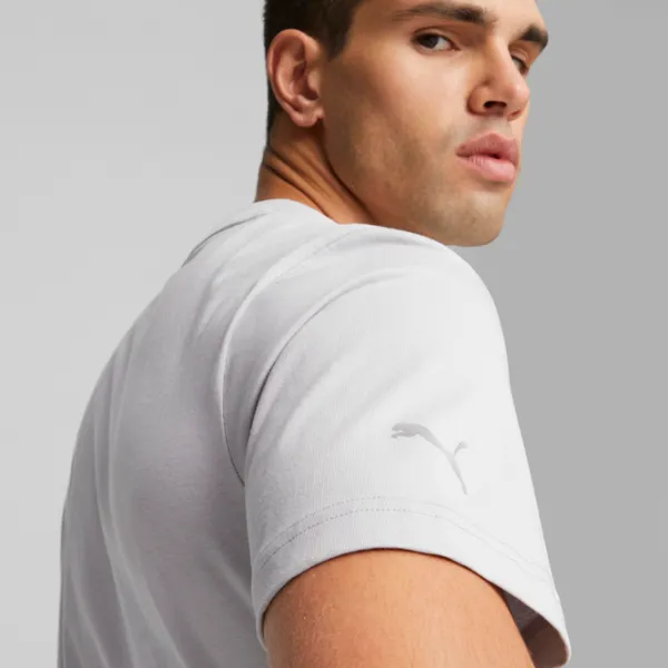 Футболка для мужчин Puma Mapf1 Logo Tee 100% хлопок/ Серебристый photo 7
