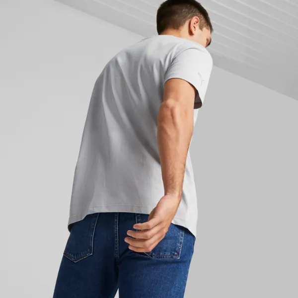 Футболка для мужчин Puma Mapf1 Logo Tee 100% хлопок/ Серебристый photo 4 Футболка для мужчин Puma Mapf1 Logo Tee 100% хлопок/ Серебристый photo 4