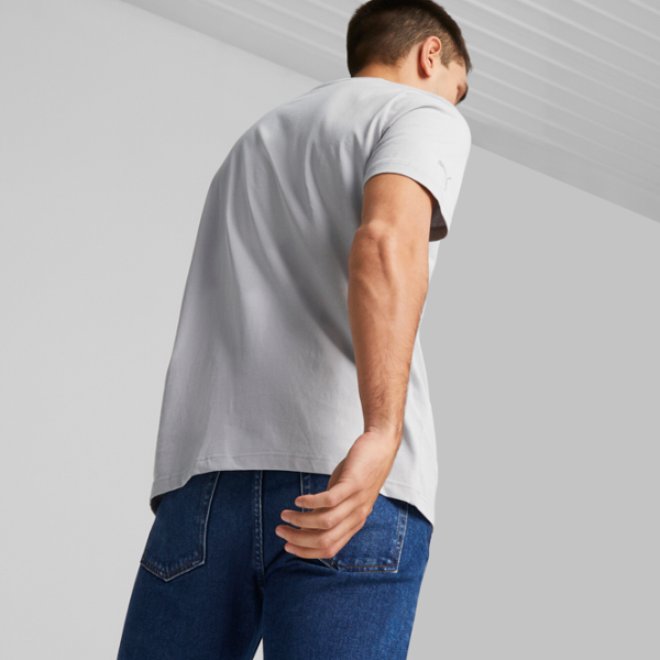 Футболка для мужчин Puma Mapf1 Logo Tee 100% хлопок/ Серебристый photo 4 Футболка для мужчин Puma Mapf1 Logo Tee 100% хлопок/ Серебристый photo 4