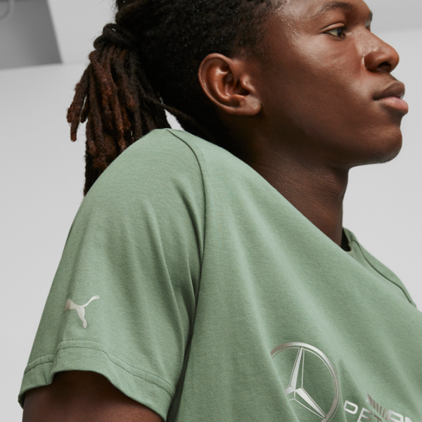 Футболка для мужчин Puma Mapf1 Logo Tee 100% хлопок/ Эвкалипт photo 7