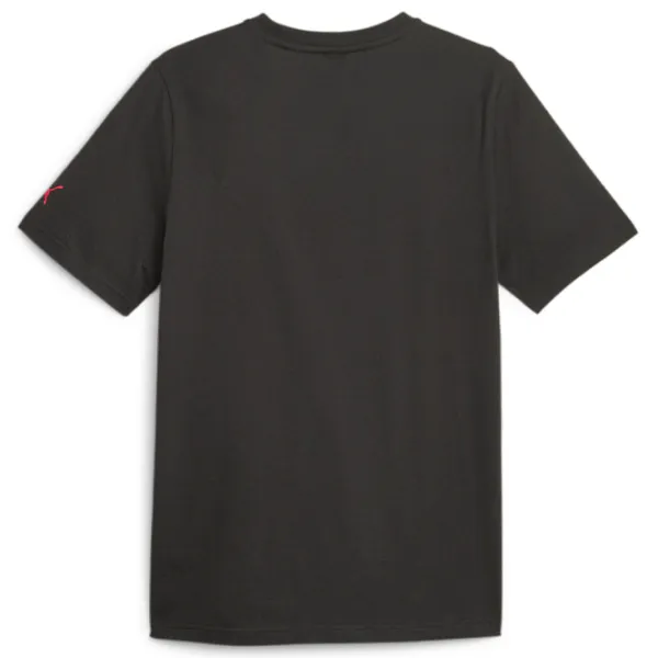 Tricou pentru bărbați Puma Ferrari Race Tonal Big Shield Tee 100% bumbac/ Black photo 2