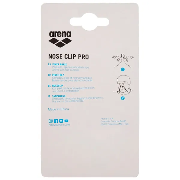 Clip pentru nas Arena Nose Clip Pro II Nailon/ Pink photo 4