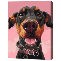 Картина по номерам BrushMe Следуй за своим носом 2 50 x 40 см/ Вертикальная photo 3