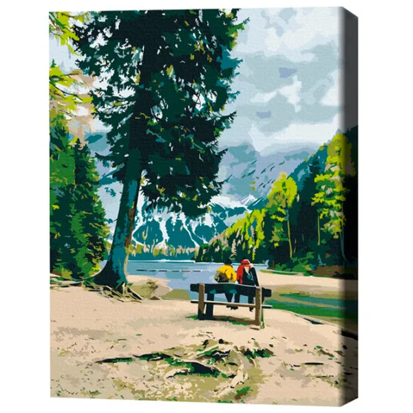 Картина по номерам BrushMe Путешественники 50 x 40 см/ Вертикальная photo 3