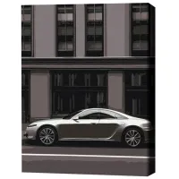 Картина по номерам BrushMe Столичный автомобиль 50 x 40 см/ Вертикальная photo 3