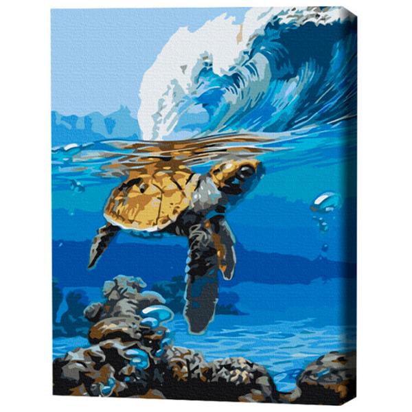 Картина по номерам BrushMe В ожидании серфера 50 x 40 см/ Вертикальная photo 3