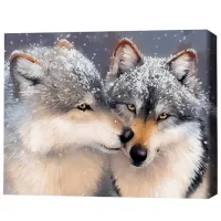 Картина по номерам BrushMe Нежное чувство 50 x 40 см/ Горизонтальная photo 3