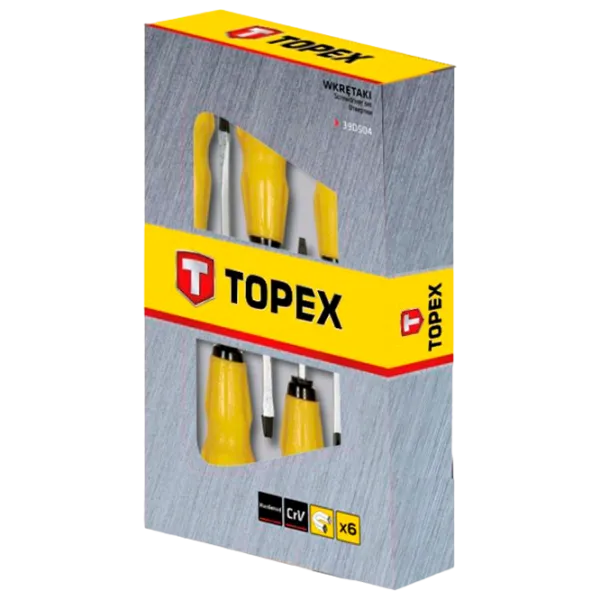 Набор отвёрток Topex 39D504 Количество в наборе: 6 photo 5