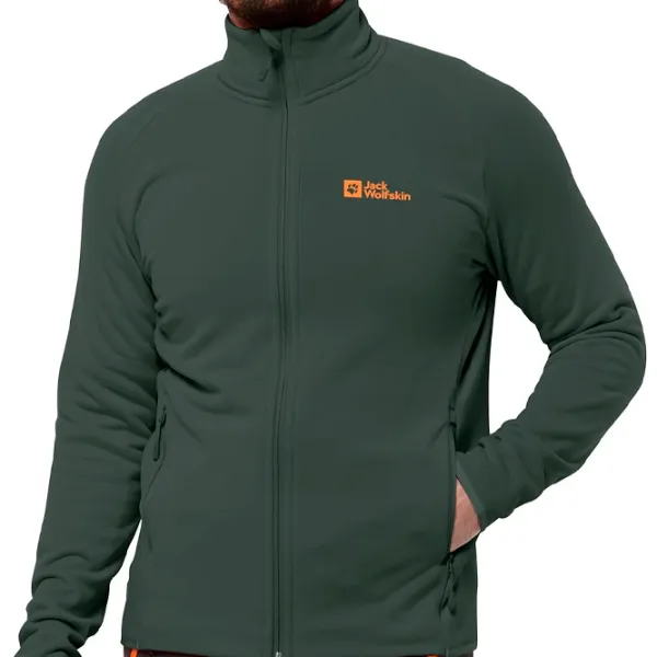 Толстовка для мужчин Jack Wolfskin Baiselberg Fz M Хаки photo 3