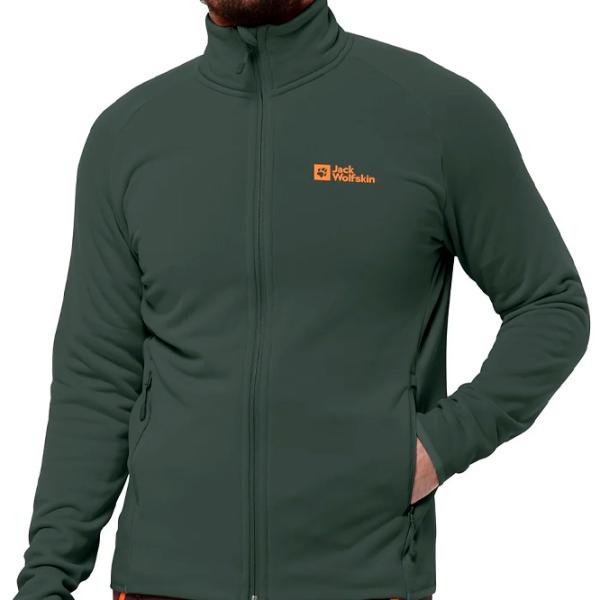 Толстовка для мужчин Jack Wolfskin Baiselberg Fz M Хаки photo 3