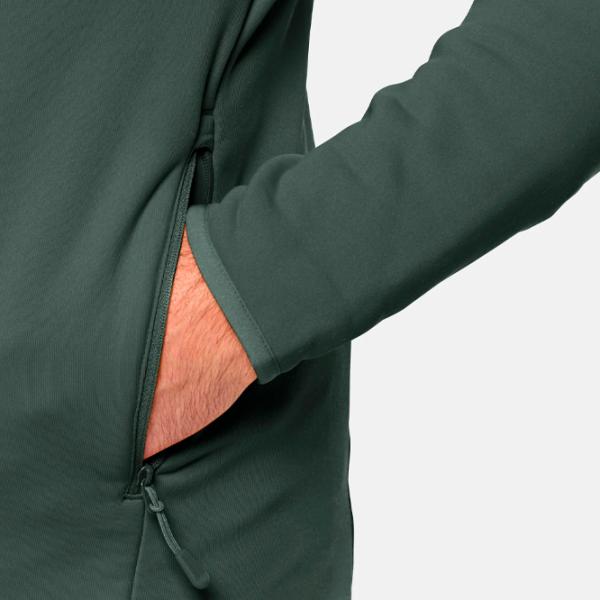 Толстовка для мужчин Jack Wolfskin Baiselberg Fz M Хаки photo 7