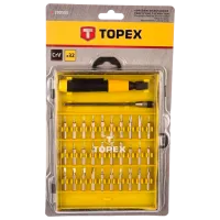 Набор отвёрток Topex 39D555 Количество в наборе: 32 photo 4