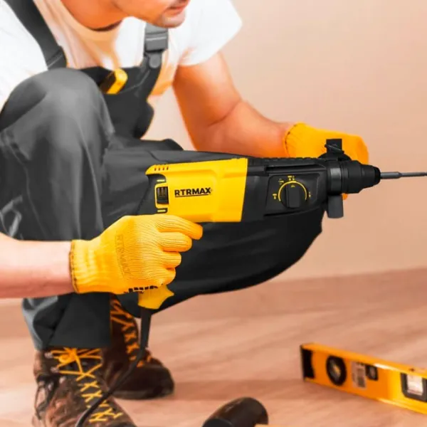 Ciocan rotopercutor RTRMAX RTM226 800 W/ Yellow photo 5